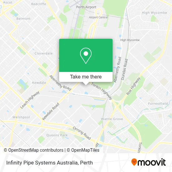Mapa Infinity Pipe Systems Australia
