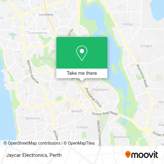 Mapa Jaycar Electronics