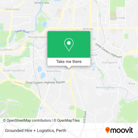 Mapa Grounded Hire + Logistics