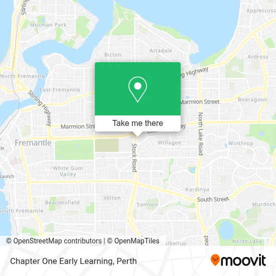 Chapter One Early Learning map