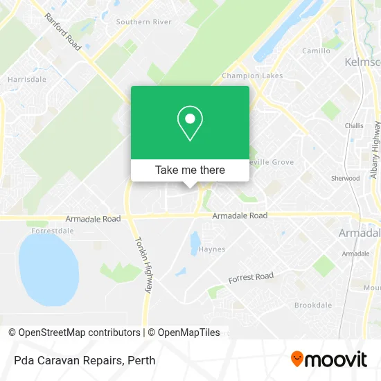 Mapa Pda Caravan Repairs