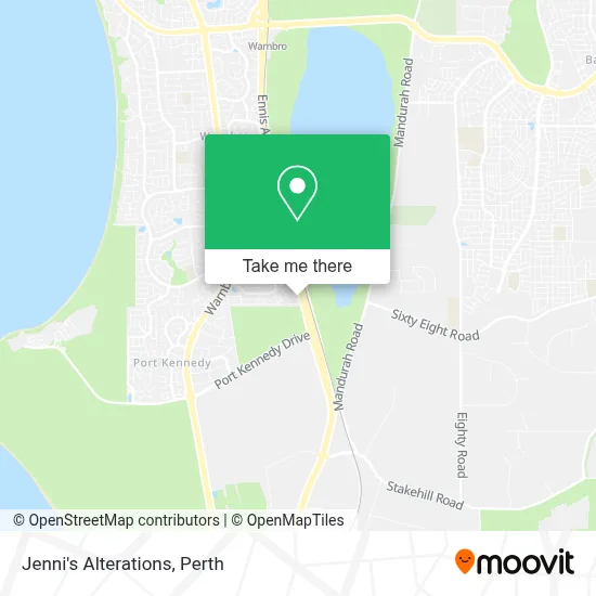 Mapa Jenni's Alterations