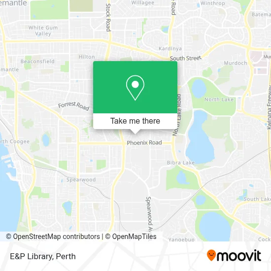 E&P Library map