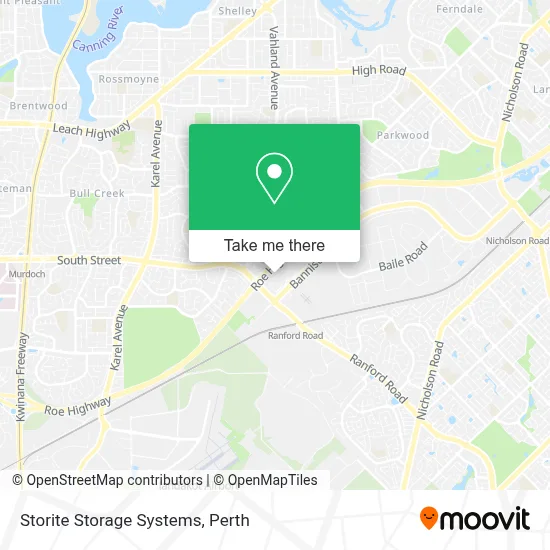 Mapa Storite Storage Systems