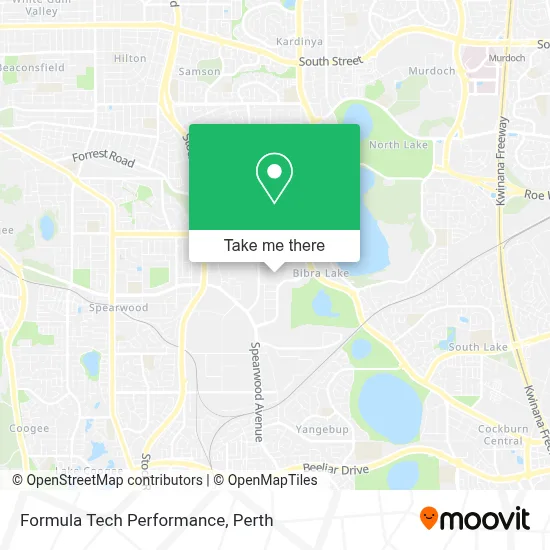Mapa Formula Tech Performance