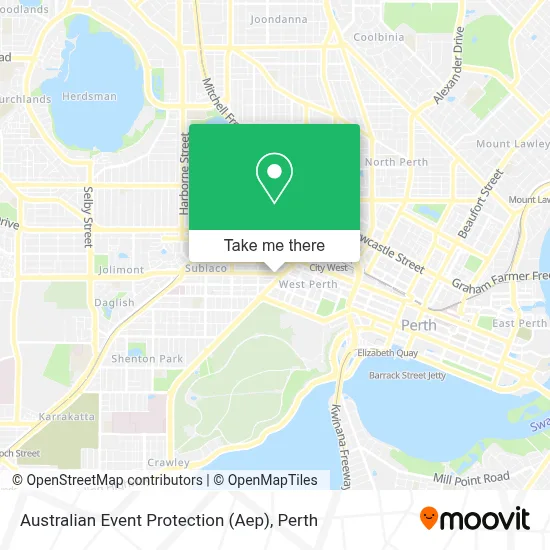 Australian Event Protection (Aep) map