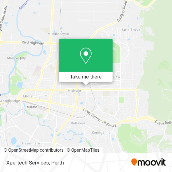 Mapa Xpertech Services