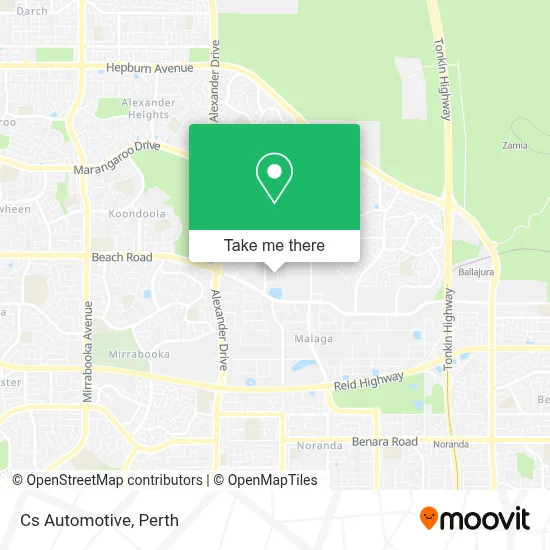 Mapa Cs Automotive