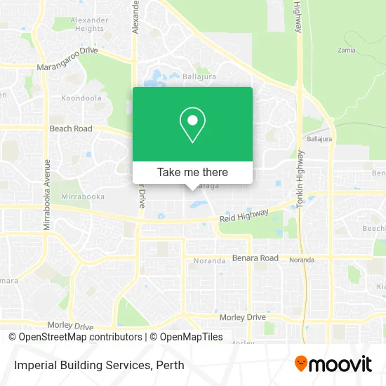 Mapa Imperial Building Services