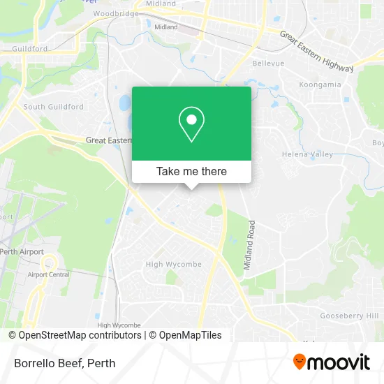 Mapa Borrello Beef