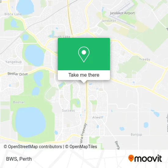 Mapa Bws