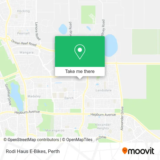 Rodi Haus E-Bikes map