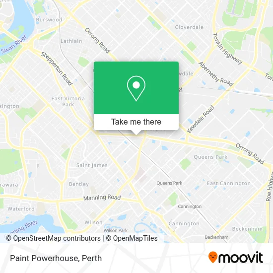 Mapa Paint Powerhouse