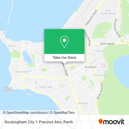 Mapa Rockingham City 1 Precinct Atm