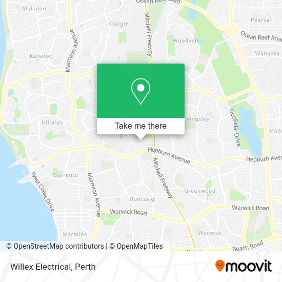 Mapa Willex Electrical