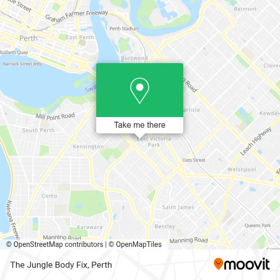 Mapa The Jungle Body Fix