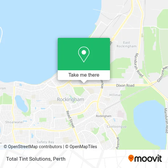 Mapa Total Tint Solutions