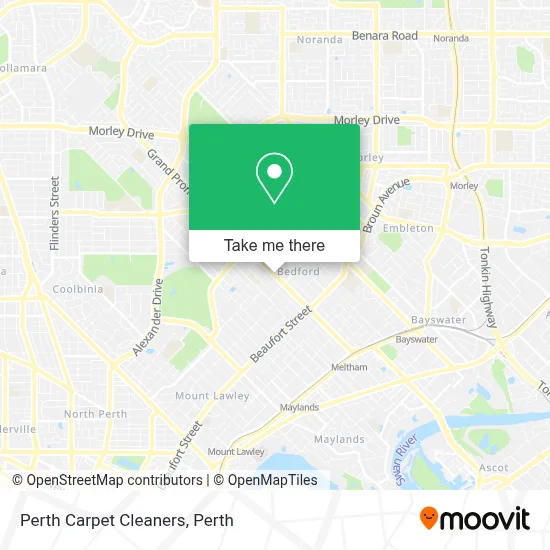 Mapa Perth Carpet Cleaners