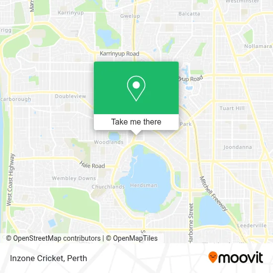 Mapa Inzone Cricket