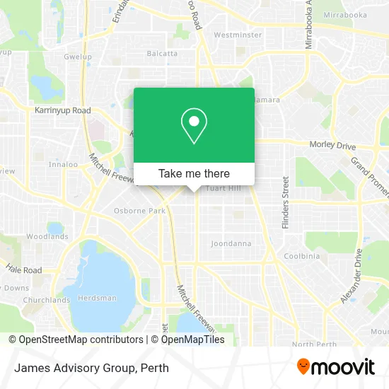 Mapa James Advisory Group