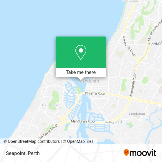 Mapa Seapoint