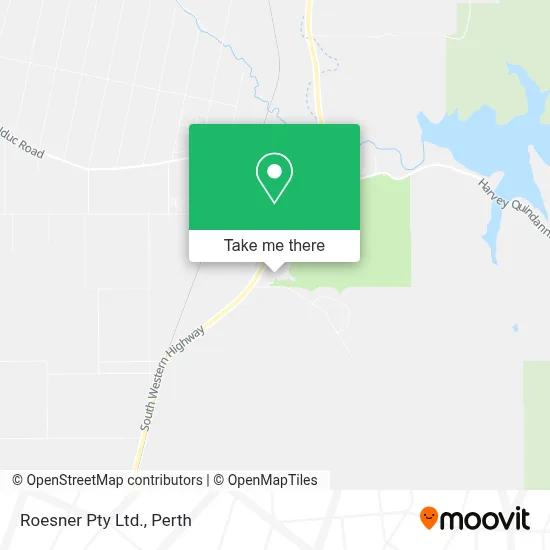 Roesner Pty Ltd. map