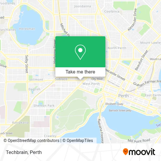 Mapa Techbrain