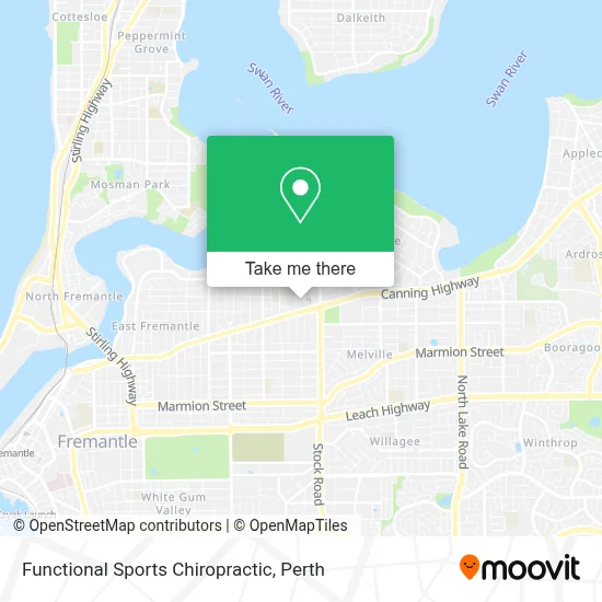 Mapa Functional Sports Chiropractic