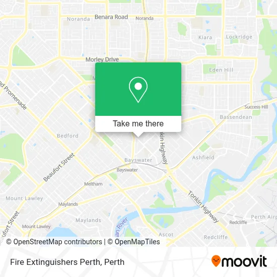 Mapa Fire Extinguishers Perth