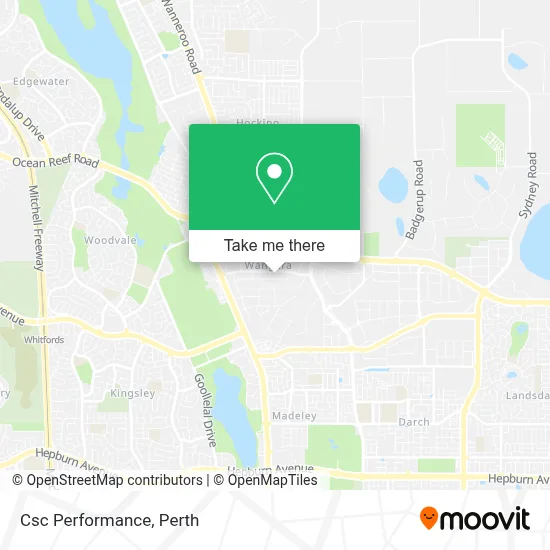 Csc Performance map