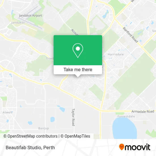 Mapa Beautifab Studio