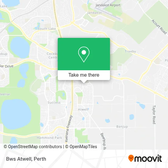 Mapa Bws Atwell