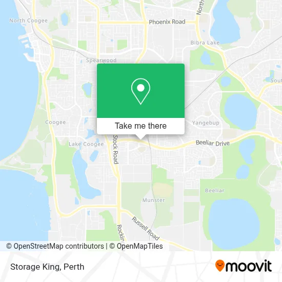 Mapa Storage King