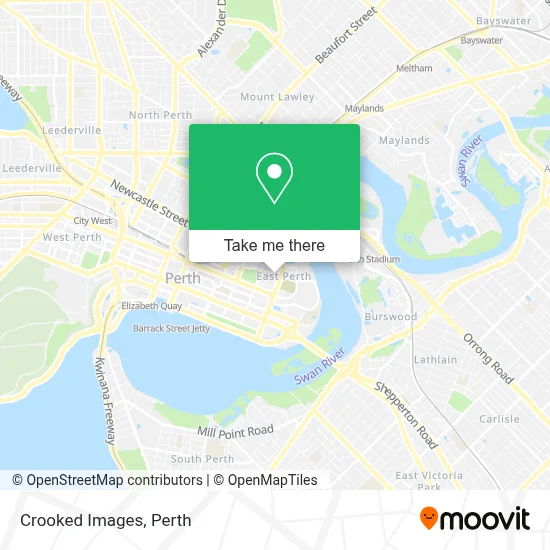Mapa Crooked Images