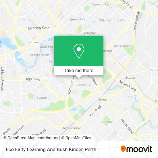 Mapa Eco Early Learning And Bush Kinder