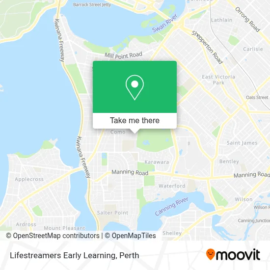 Mapa Lifestreamers Early Learning