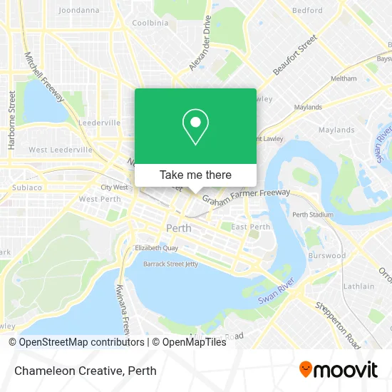 Mapa Chameleon Creative