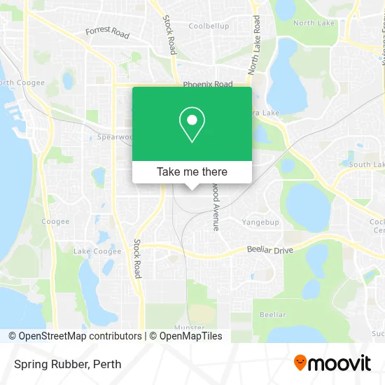 Mapa Spring Rubber