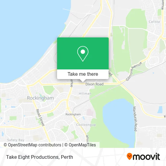 Take Eight Productions map