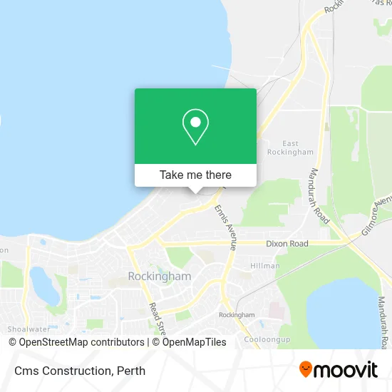 Mapa Cms Construction