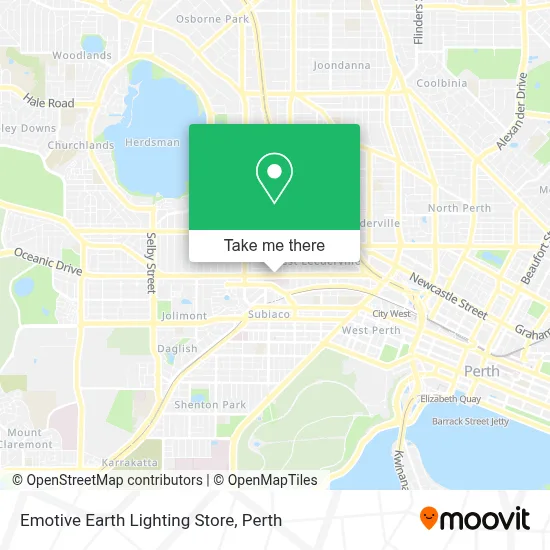 Mapa Emotive Earth Lighting Store