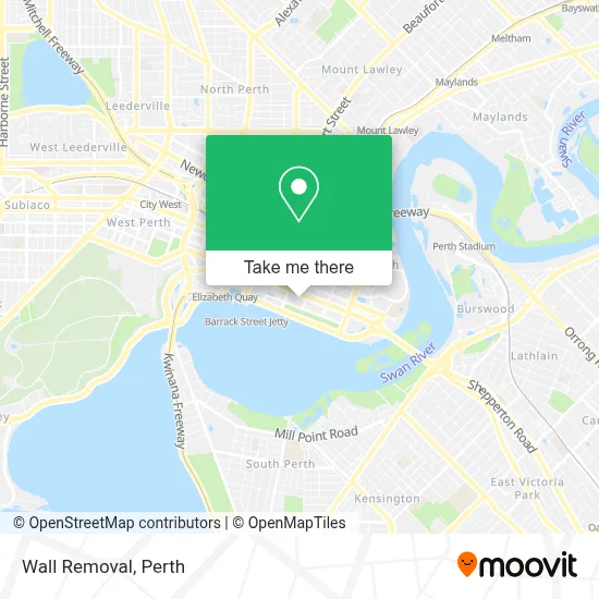 Mapa Wall Removal