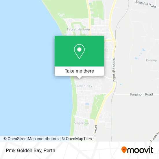 Mapa Pmk Golden Bay