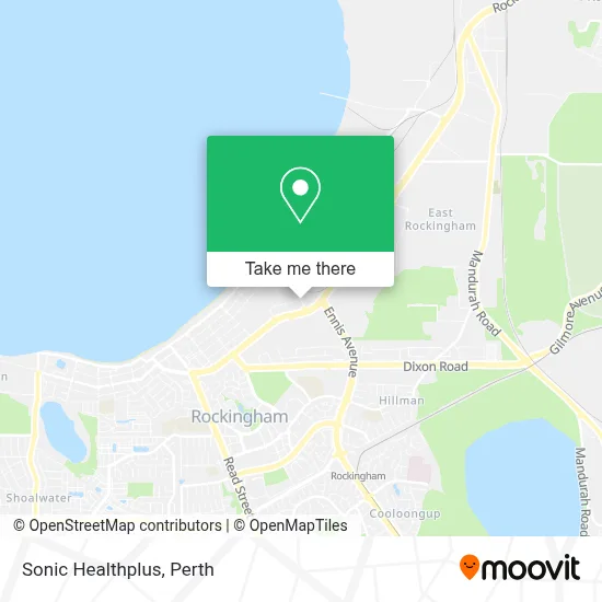 Mapa Sonic Healthplus