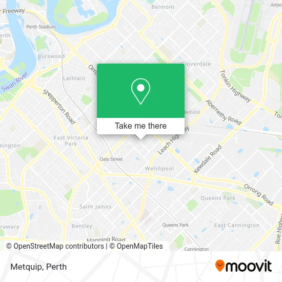 Mapa Metquip