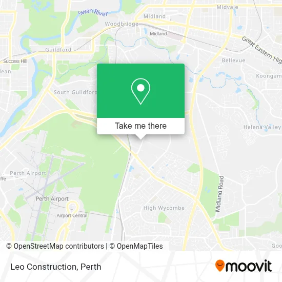 Mapa Leo Construction