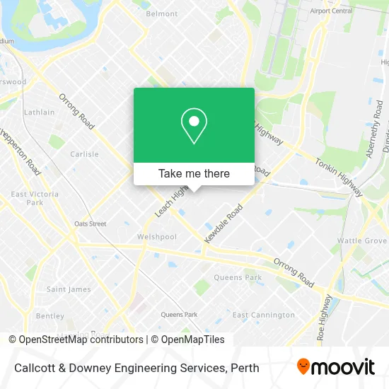 Mapa Callcott & Downey Engineering Services