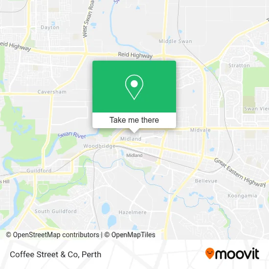 Mapa Coffee Street & Co