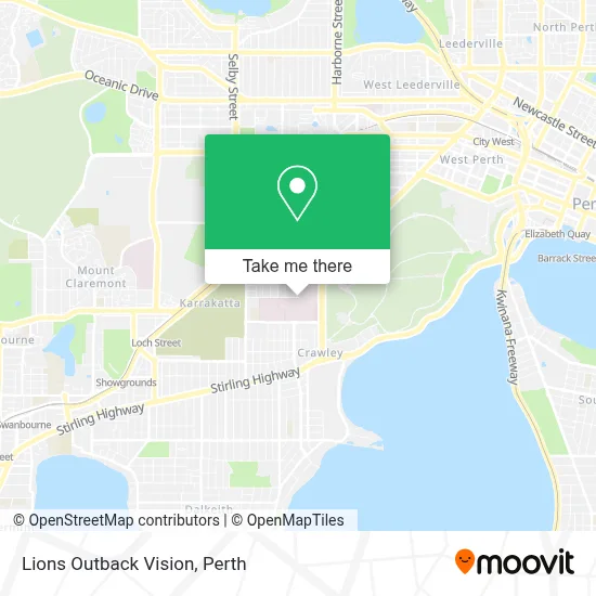 Mapa Lions Outback Vision