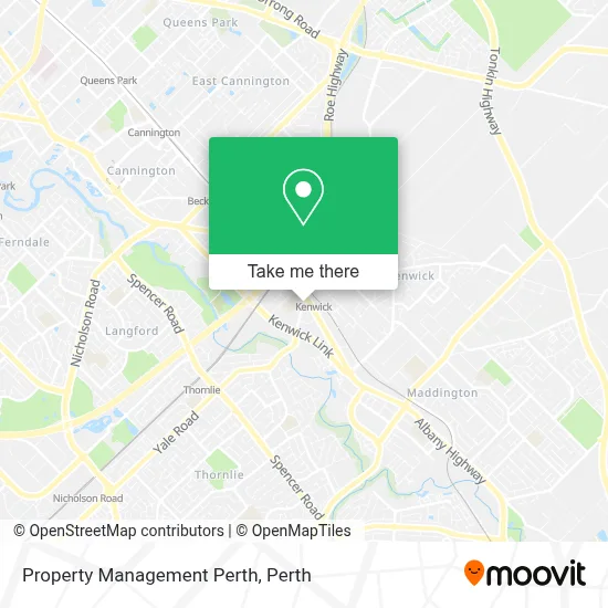 Mapa Property Management Perth